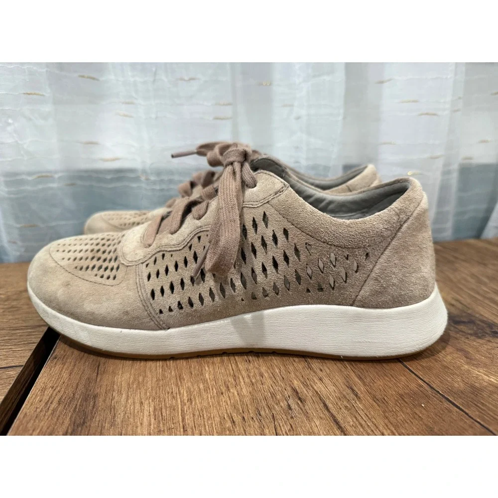 Dansko Perforated Suede Leather Lace Up Sneakers Comfort‎ Shoes Size 38